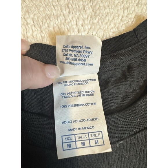 Realtree Outfitters NWT Camo Flag Black T Shirt Adult Sz M Delta USA America - Picture 7 of 11